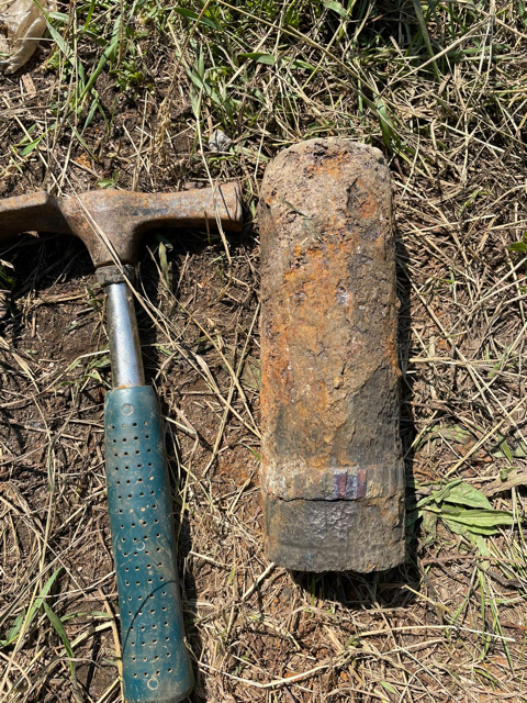 7,5 cm Sprenggranate ohne Zünder, Straubing.jpg