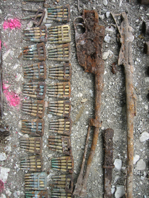 Infanteriemunition Ital. Carcano, Garmisch 2016.JPG