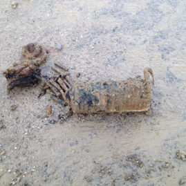 Splitterbombe FRAG 20 lbs, Rosenheim 2013.jpg