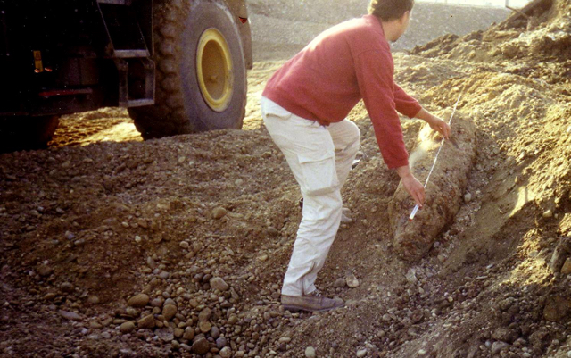 Sprengbombe 250lbs München- Pasing 2006.JPG